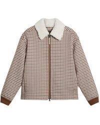 Woolrich - Check Zip-Up Jacket - Lyst