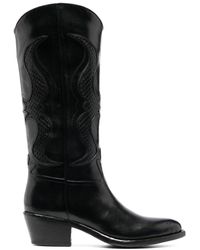 Sartore - 45mm Western-style Leather Boots - Lyst
