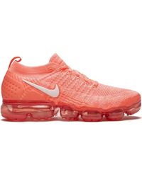 Nike Pink And Blue Air Vapormax Flyknit 2 Sneakers in Natural | Lyst  Australia
