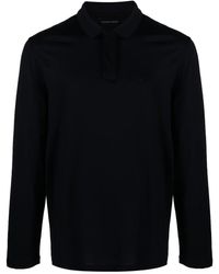 Emporio Armani - Polo con logo en relieve - Lyst