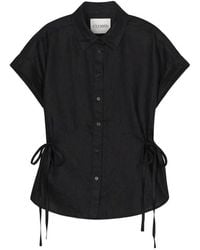 Closed - Tie Waist Shirt - Lyst