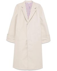 Thom Browne - Cotton Raglan Coat - Lyst