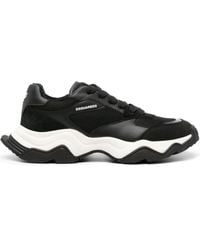 DSquared² - Wave Panelled Chunky Sneakers - Lyst