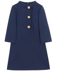Valentino Garavani - Crepe Couture Short Dress - Lyst