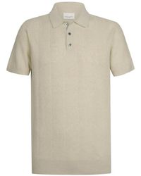 Profuomo - Polo À Motif De Chevrons - Lyst