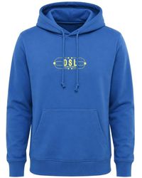 DIESEL - Logo-Print Hoodie - Lyst