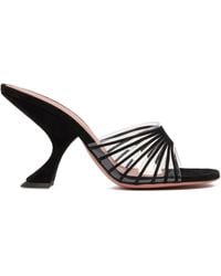 AMINA MUADDI - Mookie Suede Sandals - Lyst