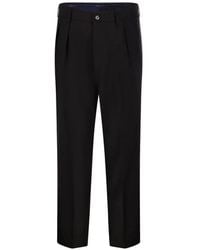 Santaniello - Pleated-Front Trousers - Lyst
