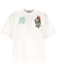 Off-White c/o Virgil Abloh - Graphic-Print T-Shirt - Lyst