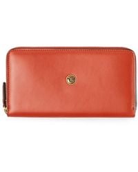 Versace - Emblème Leren Portemonnee - Lyst