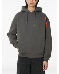 Alpha Industries - Felpa Con Cappuccio - Lyst