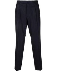 Dell'Oglio - Wool Blend Tailored Trousers - Lyst