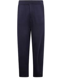 Emporio Armani - Oversized Trousers - Lyst