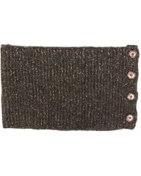 ELY ELY - Sciarpa A Coste Con Bottone - Lyst