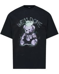 we11done - T-Shirt Punk Teddy - Lyst