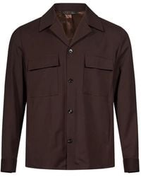 Briglia 1949 - John Button-Up Chest-Pocket Jacket - Lyst