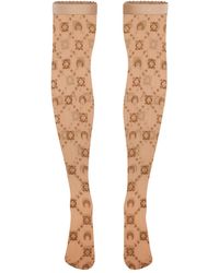 Marine Serre - Moonogram Mesh Socks - Lyst