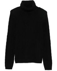P.A.R.O.S.H. - Turtleneck Wool Jumper - Lyst