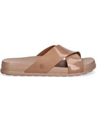 Melissa - Crossover-Strap Slides - Lyst