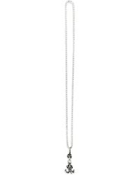 Chrome Hearts - Fleur Ball-Pendant Necklace - Lyst
