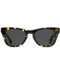Burberry - Arch Round-frame Sunglasses - Lyst