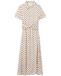 Claudie Pierlot - Robe Mi-Longue À Fleurs - Lyst