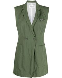Fabiana Filippi - Sleeveless Double-Breasted Blazer - Lyst