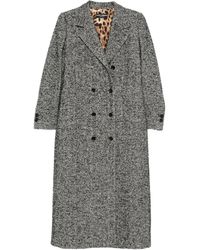 Dolce & Gabbana - Dolce & Gabbana Wool Double-Breasted Coat - Lyst