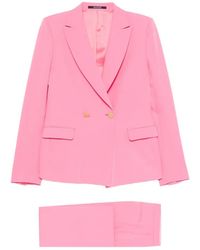 Tagliatore - Costume Croisé À Revers Pointu - Lyst