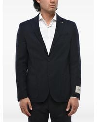 Corneliani - Cc Collection Single-Breasted Patch-Pocket Blazer - Lyst