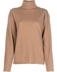 Jil Sander - Mock-Neck Knitted Jumper - Lyst
