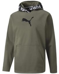 PUMA - Logo-Print Hoodie - Lyst