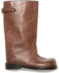 Acne Studios - Leather Knee-High Boots - Lyst