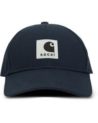 Sacai - X Carhartt Wip Cappello Da Baseball Con Logo - Lyst