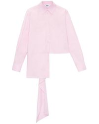 MSGM - Chemise À Poches Poitrine - Lyst