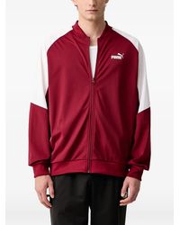 PUMA - Colour-Block Zip-Up Sweatshirt - Lyst
