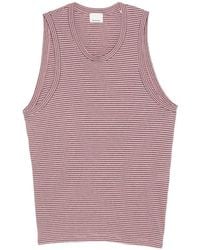 Isabel Marant - Striped Sleeveless T-Shirt - Lyst