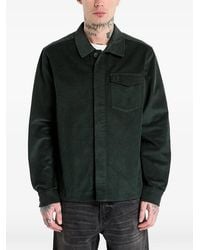 Fred Perry - Camisa Con Bolsillo En El Pecho De Pana - Lyst