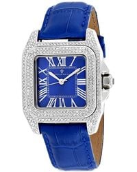 Christian Van Sant - Radieuse Crystal-Embellished 41Mm Watch - Lyst