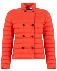 Moorer - Clement-S3 Double-Breasted Quilted Jacket - Lyst