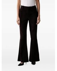 Gestuz - Gzsiela Suede Flared Trousers - Lyst