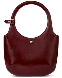 Courreges - Holy Leather Tote Bag - Lyst