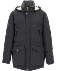 Brunello Cucinelli - Cappotto Trapuntato - Lyst
