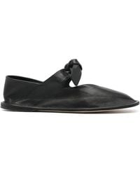 Hereu - Llasada Leather Ballerinas - Lyst