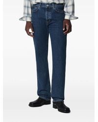 Jeanerica - Casual Mid-Rise Straight-Leg Jeans - Lyst