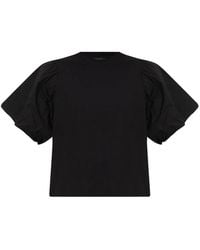 AllSaints - Puff-Sleeve Top - Lyst