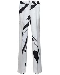 Kiton - Trousers Silk - Lyst