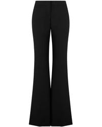 Moschino - Low-Waisted Flared Trousers - Lyst