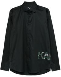 KARL LAGERFELD - Logo-Print Shirt - Lyst