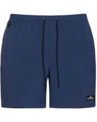 Sundek - Striped-Detail Elasticated Swim Shorts - Lyst